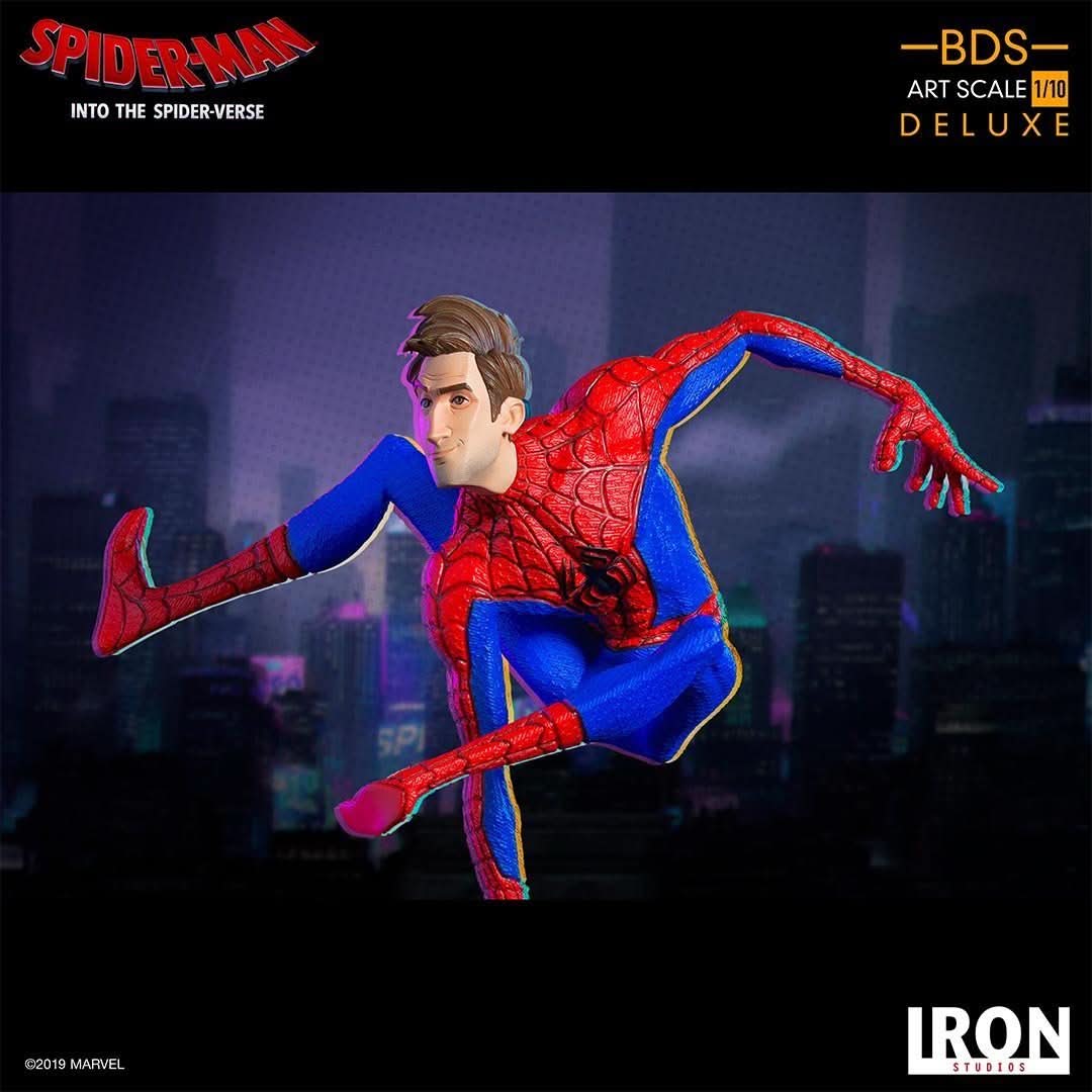Peter B. Parker Statue - Spider-Man: Into the Spider-Verse - Art Scale 1/10 - Iron Studios