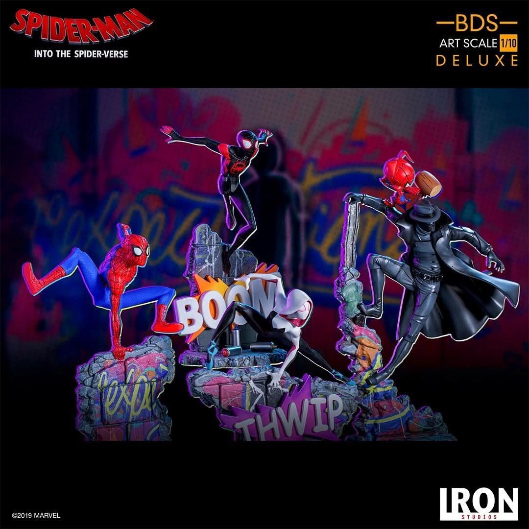 Peter B. Parker Statue - Spider-Man: Into the Spider-Verse - Art Scale 1/10 - Iron Studios