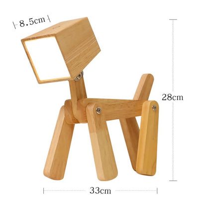 Lampe de table Chien Charlie – LED tactile et dimmable