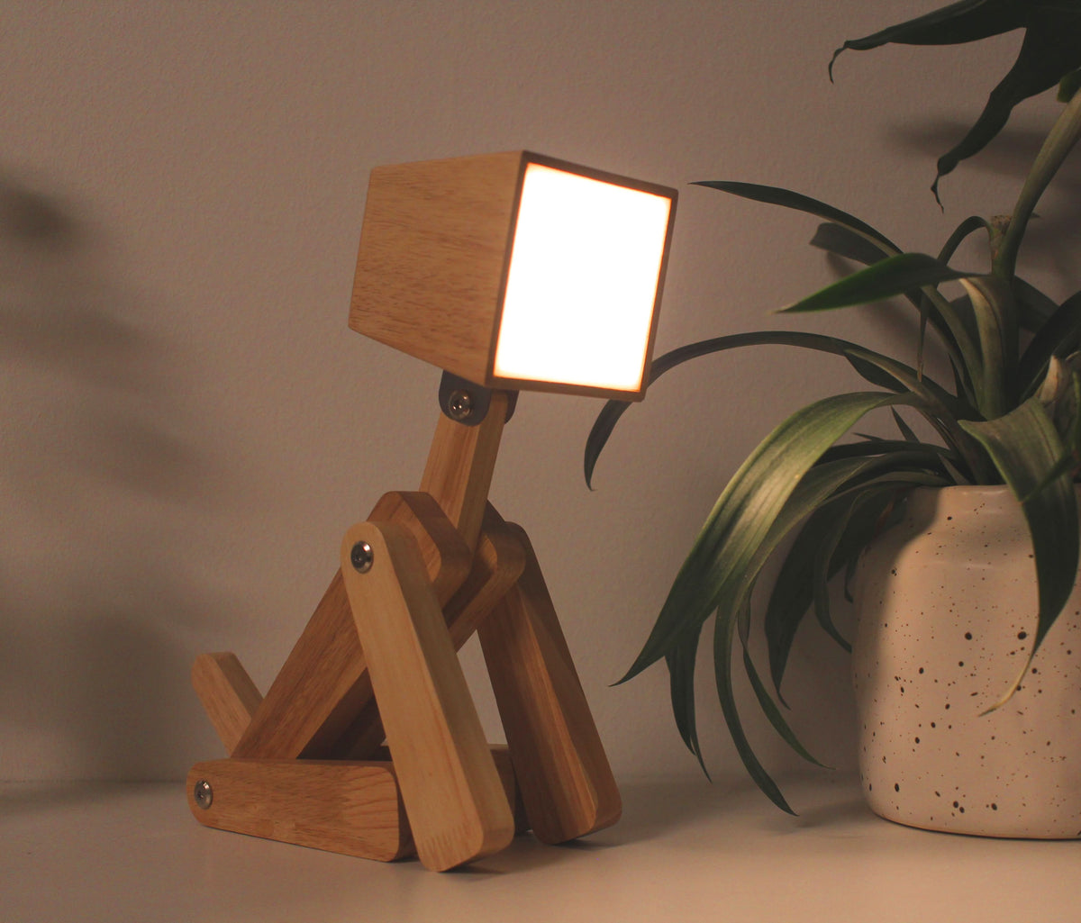 Lampe de table Chien Charlie – LED tactile et dimmable