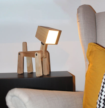 Lampe de table Chien Charlie – LED tactile et dimmable