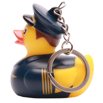 Airline Pilot Ducks Keychain