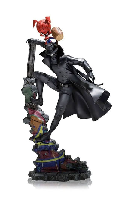 Spider Noir and Spider Ham - Spider-Man: Into The Spider-Verse - Art Scale 1/10 - Iron Studios
