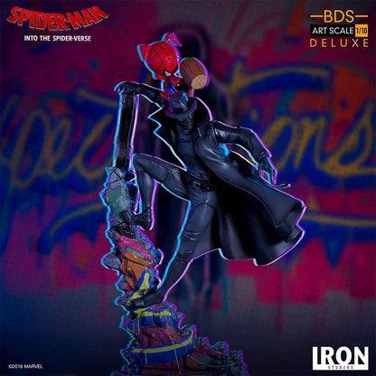 Spider Noir and Spider Ham - Spider-Man: Into The Spider-Verse - Art Scale 1/10 - Iron Studios