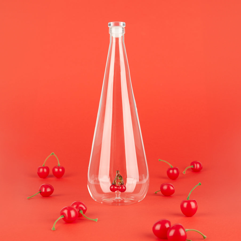 Bouteille cerise botanique