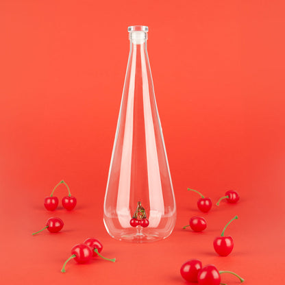 Bouteille cerise botanique
