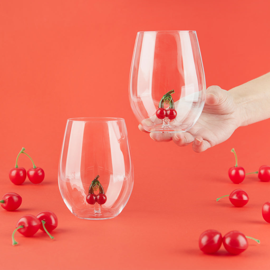 Set de verres Botanical Cherry