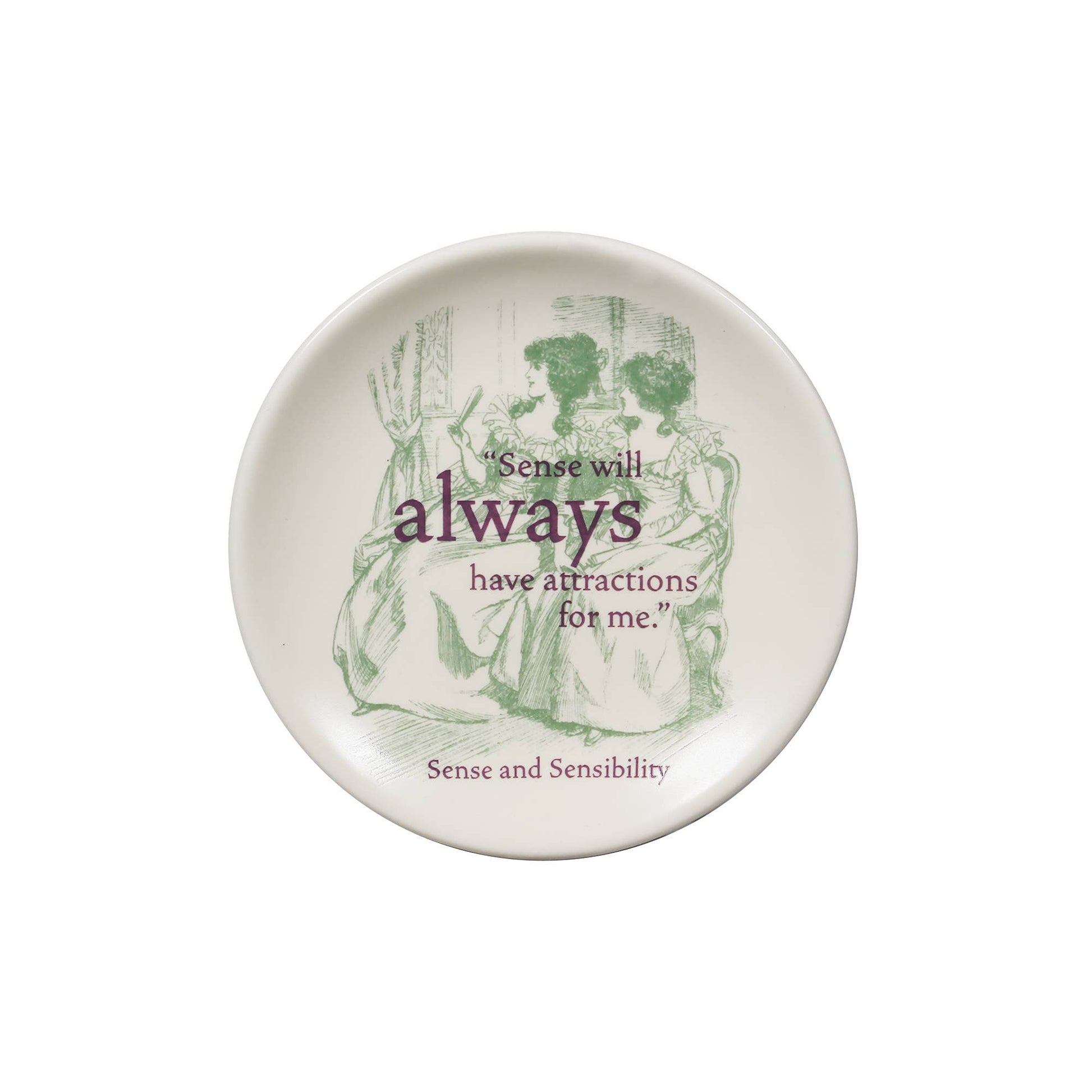 Piatto portagioie (8 cm) - Pulteney Press (Jane Austen)