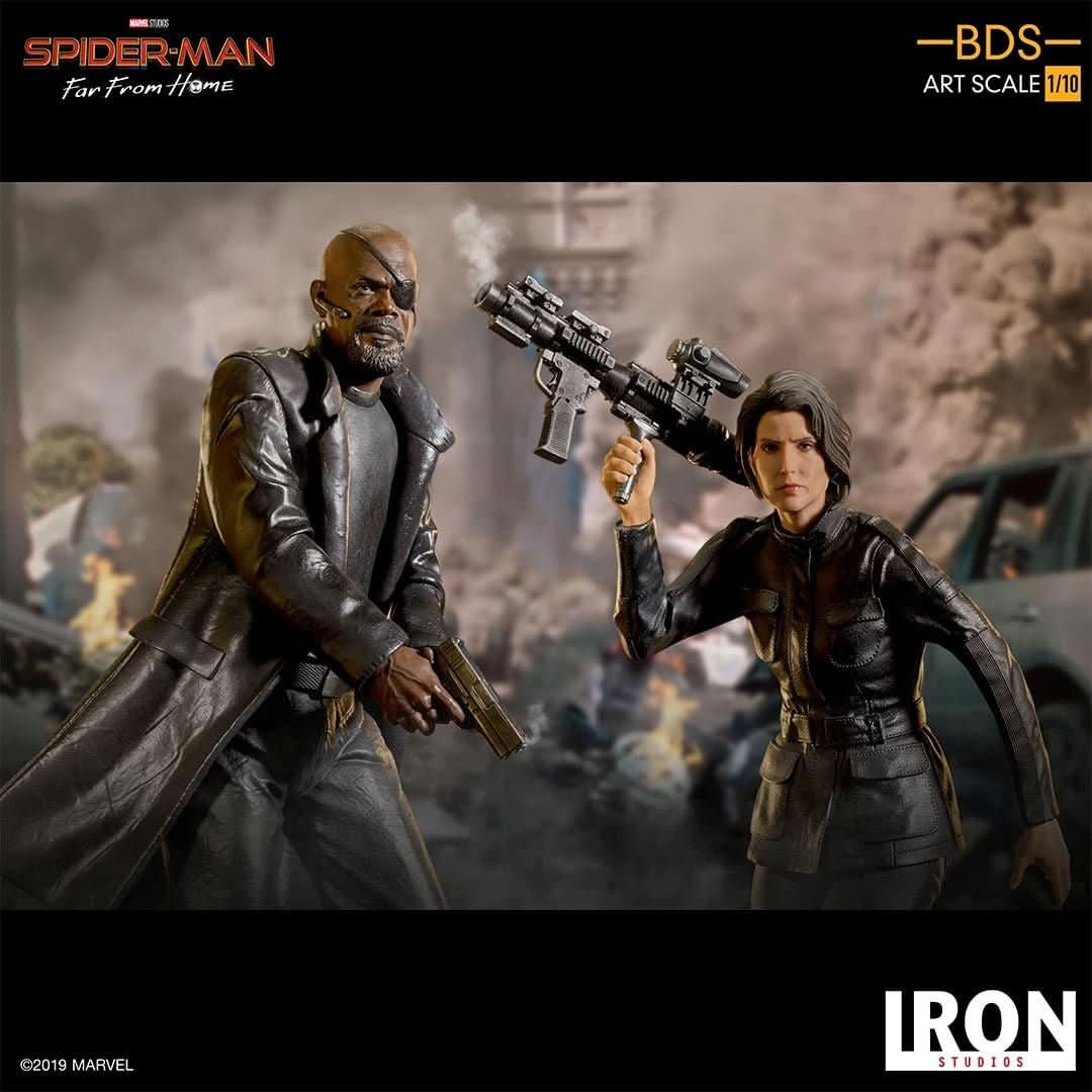 Maria Hill Statue - Spider-Man: Far From Home - Art Scale 1/10 - Iron Studios