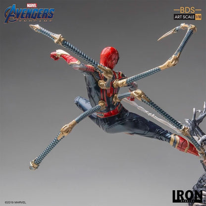 Iron Spider Vs Outrider Statue - Avengers: Endgame - Art Scale - Iron Studios