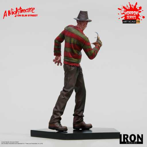 Freddy Krueger Statue (Regular) - A Nightmare on Elm Street - Art Scale 1/10 - Iron Studios