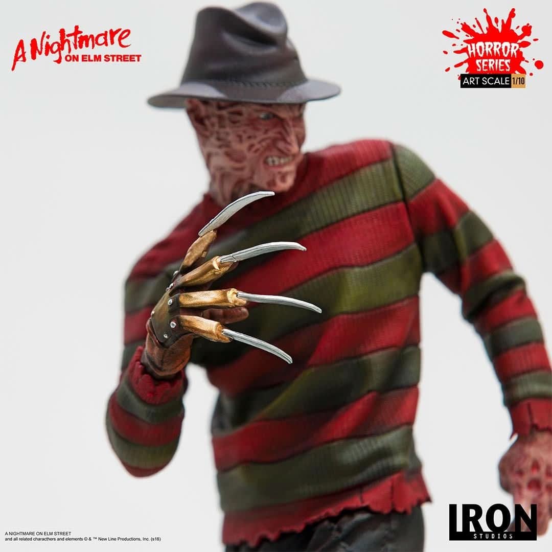 Freddy Krueger Statue (Regular) - A Nightmare on Elm Street - Art Scale 1/10 - Iron Studios
