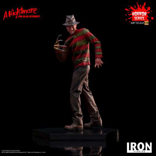 Freddy Krueger Statue (Regular) - A Nightmare on Elm Street - Art Scale 1/10 - Iron Studios