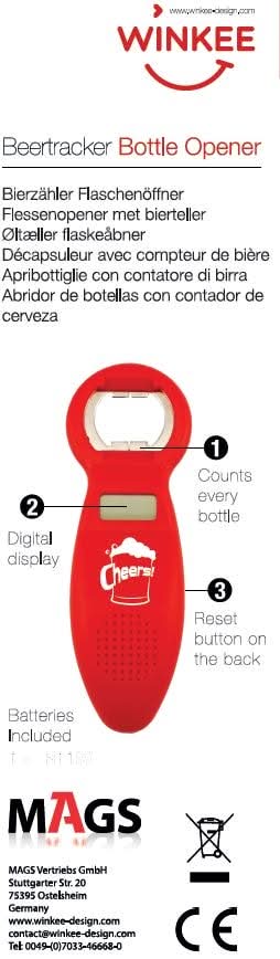 Décapsuleur compteur de bières