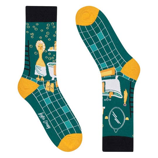 Duck in Bathtub Socks