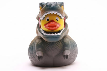 Gray Dinosaur Duck T-Rex