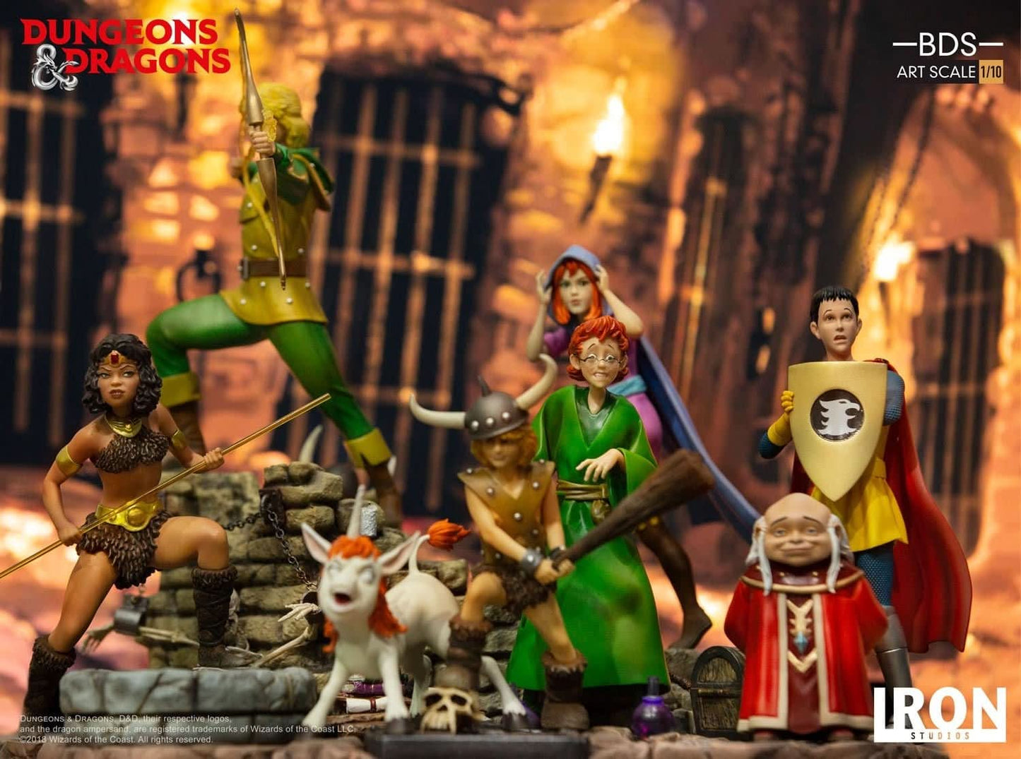 Presto Statue - Dungeons & Dragons - Art Scale 1/10 - Iron Studios