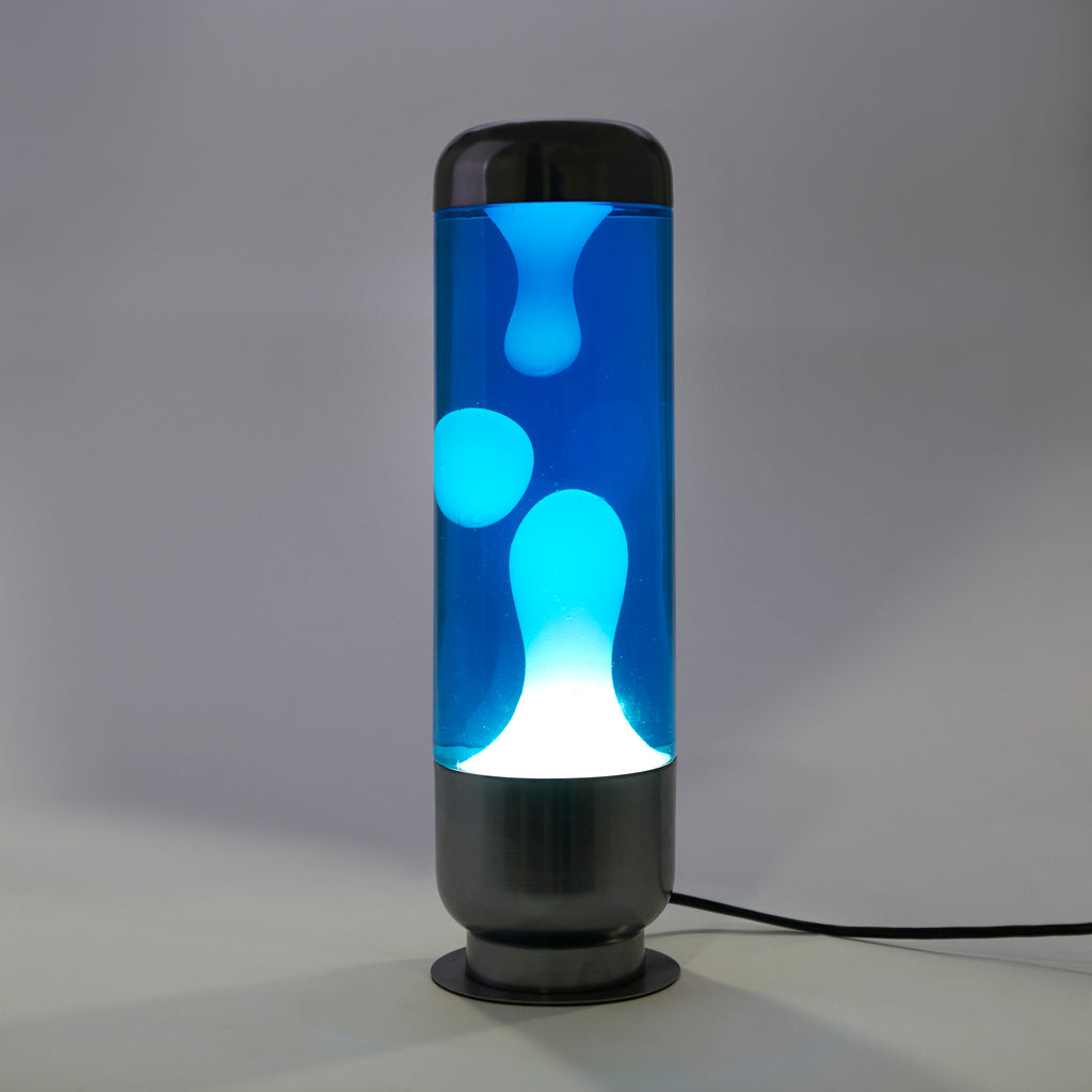 Lampe à lave Capsule - Bleu