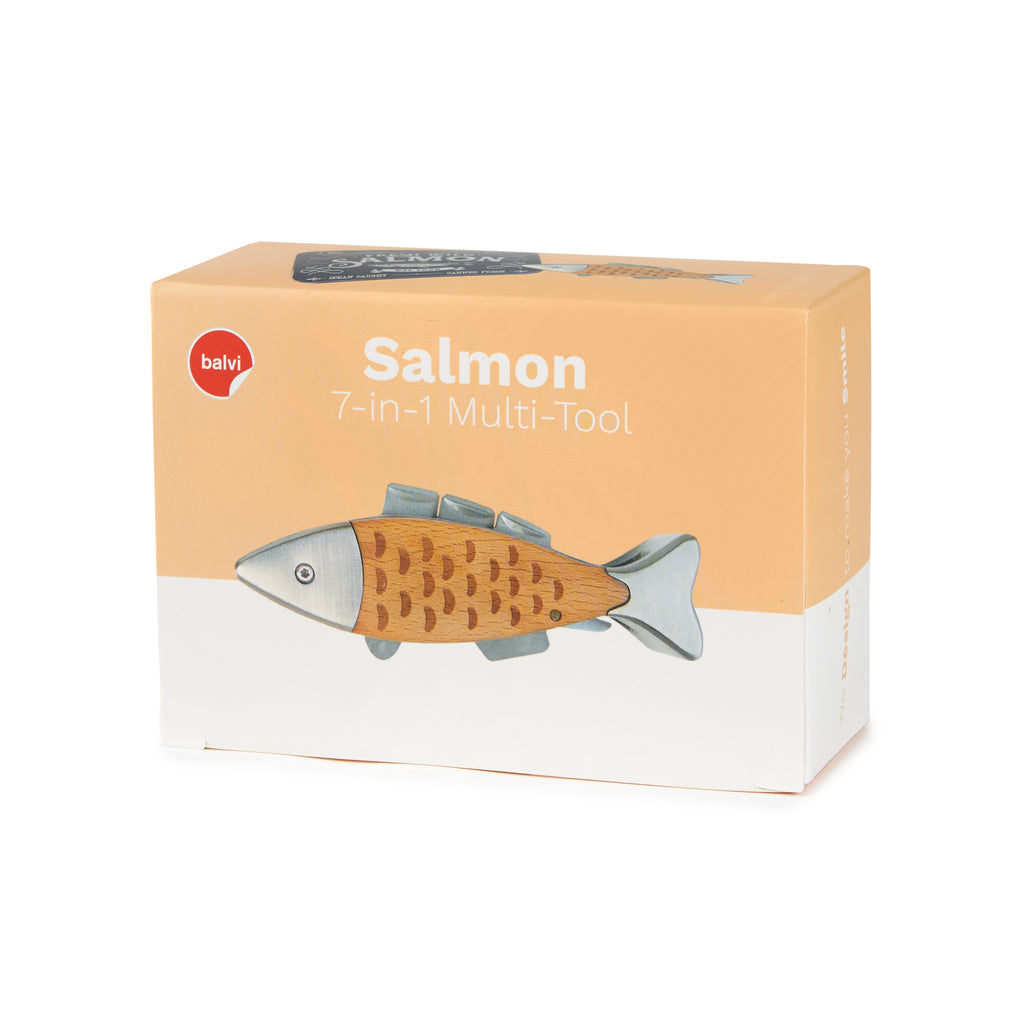 Couteau multifonction Saumon Sauvage