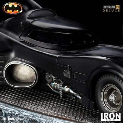 Batman & Batmobile Statue (Deluxe) - Batman 1989 - Art Scale - Iron Studios