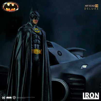 Batman & Batmobile Statue (Deluxe) - Batman 1989 - Art Scale - Iron Studios