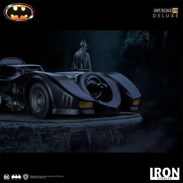 Batman & Batmobile Statue (Deluxe) - Batman 1989 - Art Scale - DC Comics