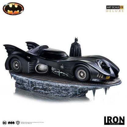 Batman & Batmobile Statue (Deluxe) - Batman 1989 - Art Scale - Iron Studios