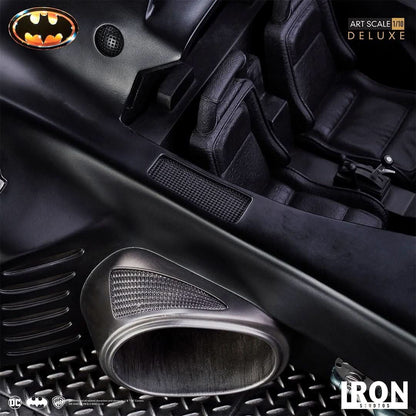 Batman & Batmobile Statue (Deluxe) - Batman 1989 - Art Scale - Iron Studios