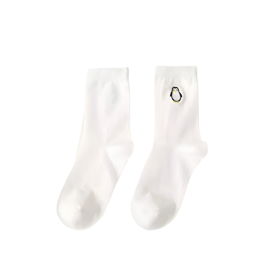 chaussettes emoji pingouin mrcol