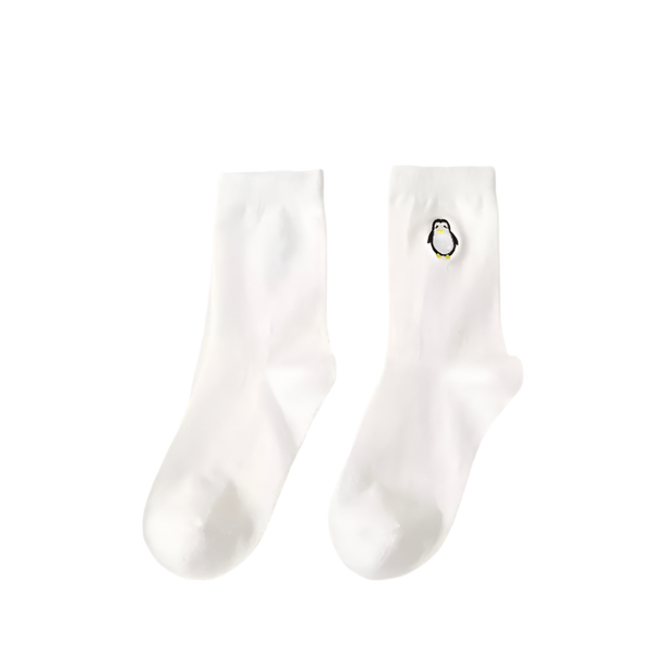 chaussettes emoji pingouin mrcol