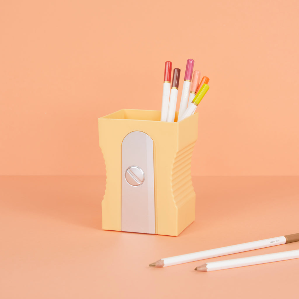 Taille-crayon Pot à crayons