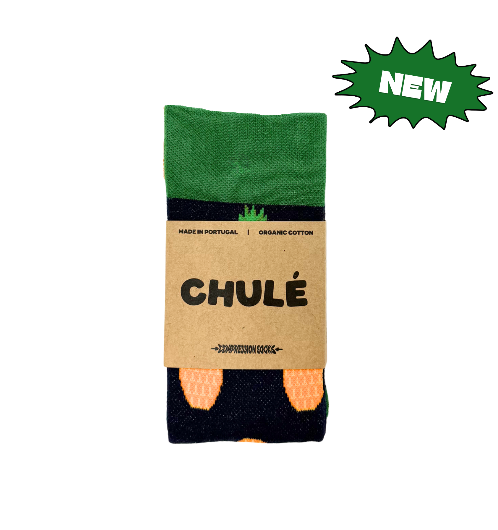 Chaussettes de Compression « Ananas » - Chulé