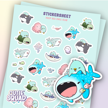 Abyss Club Sticker Sheets