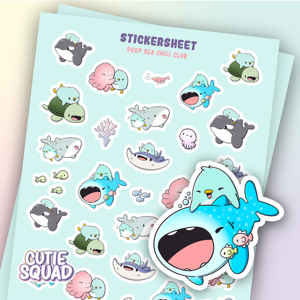 Abyss Club Sticker Sheets