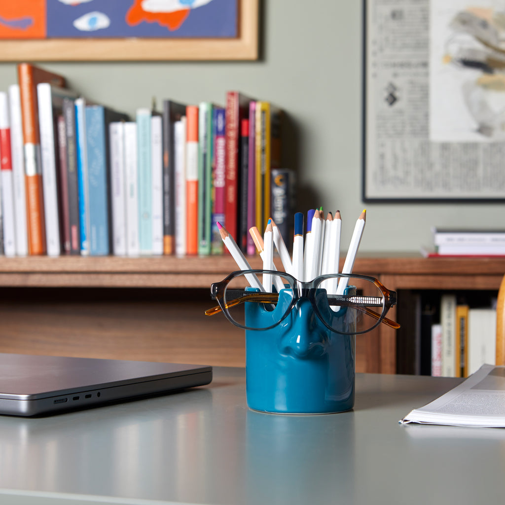 Nosy Buddy Pencil Holder and Glasses Holder