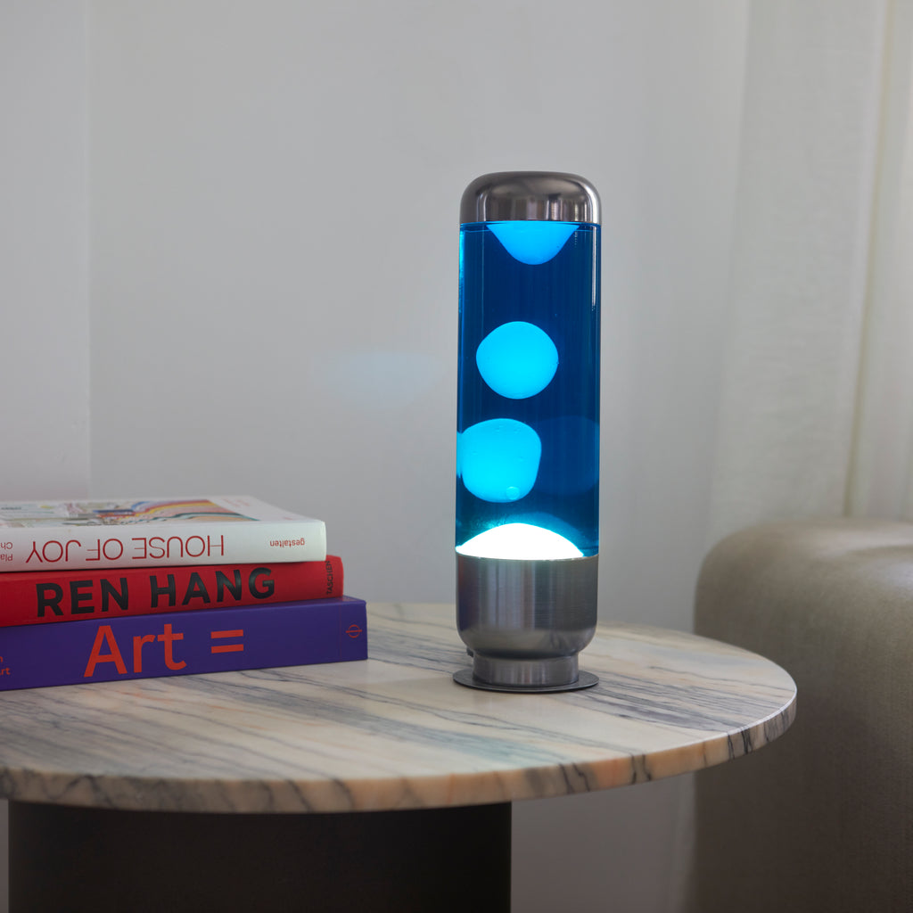 Lampe à lave Capsule - Bleu