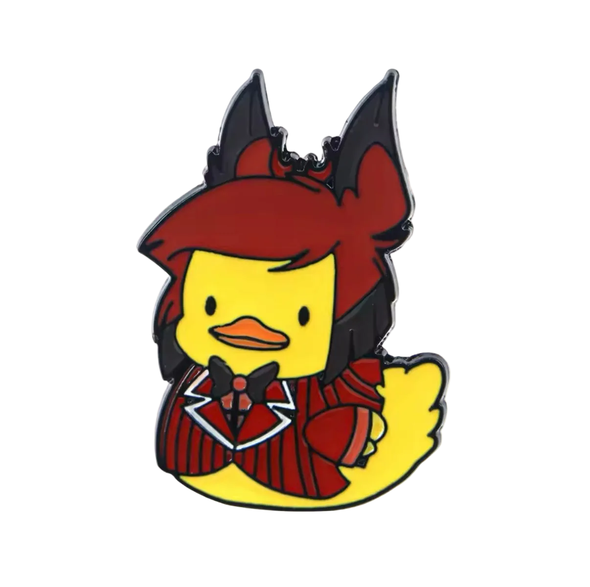 Elegant Demon Yellow Duck Pin
