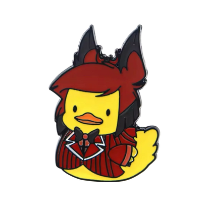 Elegant Demon Yellow Duck Pin