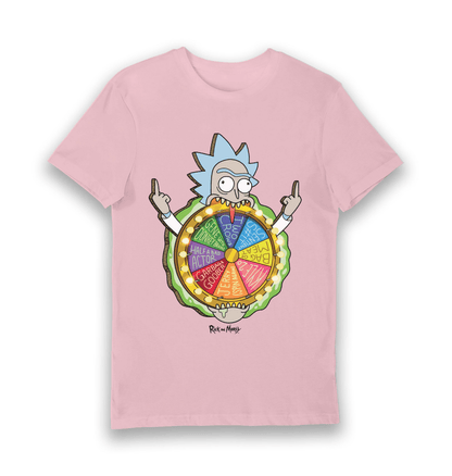 T-shirt adulte Rick and Morty Spin the Wheel
