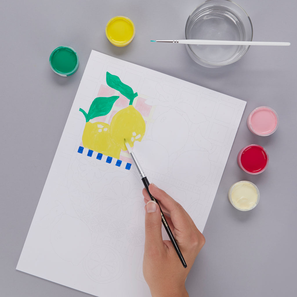 La Limonade Paint-by-numbers kit
