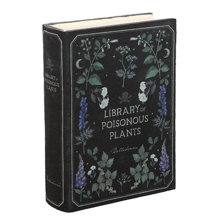 Poisonous Plant Library Gothic Book Storage Box