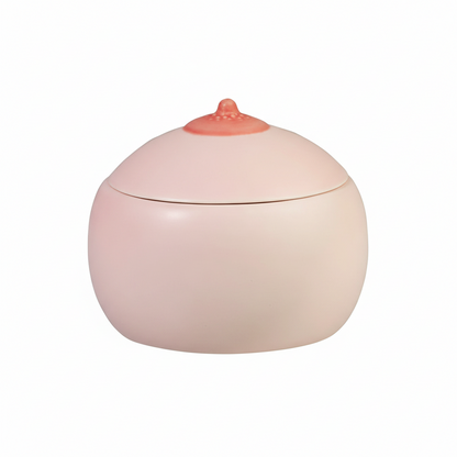 Breast pot with lid