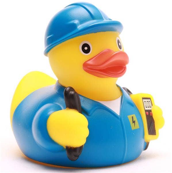 Electrician Duck - Blue