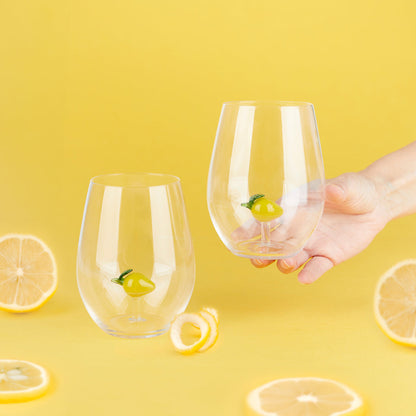 Set de verres Botanical Lemon
