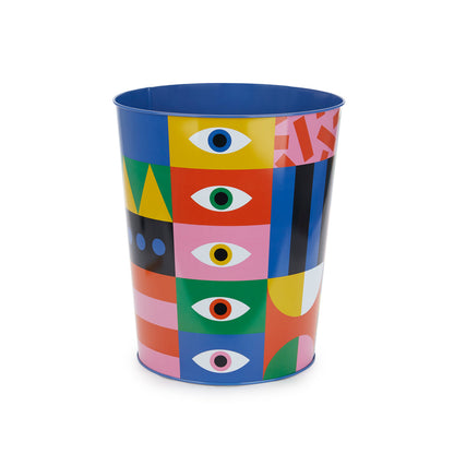 Los Pepes Eyes Wastebasket