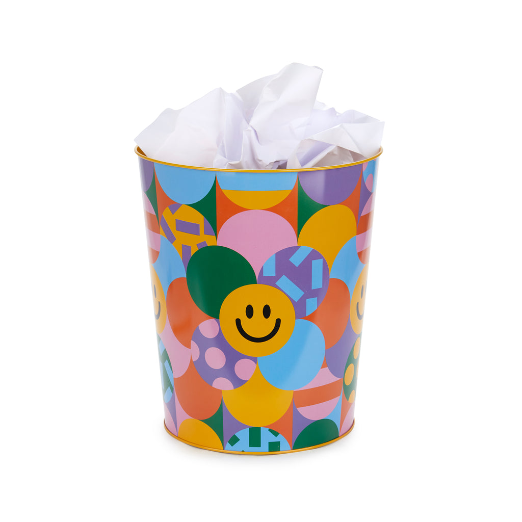 Los Pepes Smileys Wastebasket