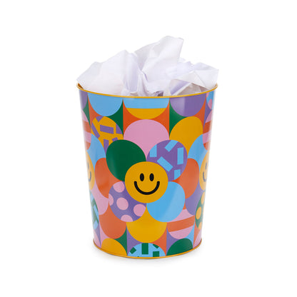 Los Pepes Smileys Wastebasket
