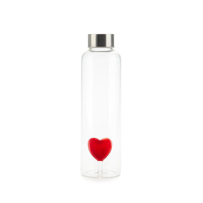 Bouteille réutilisable d'amour