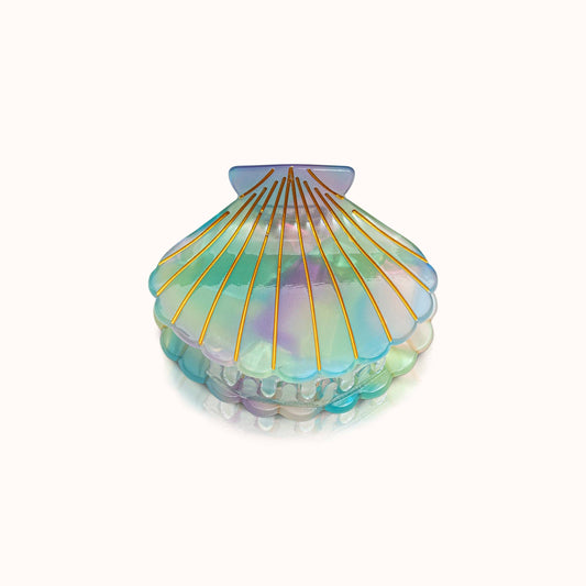 Pince à cheveux Coquillage Licorne