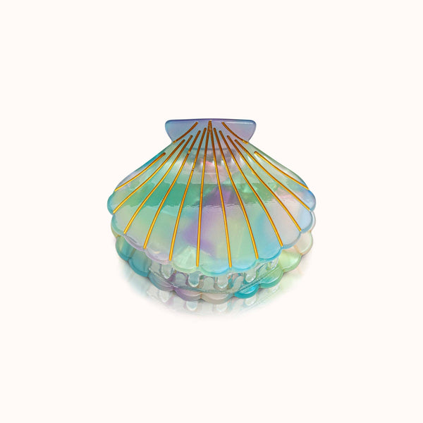 Unicorn Seashell Hair Clip